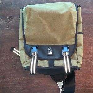 Chrome biking backpack RARE